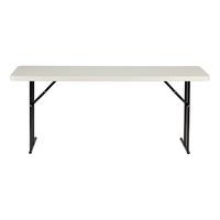 6FT Factory Heavy Duty White HDPE Material Klapp seminar tisch für Schulungs büro