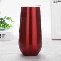 Gobelet classique à double paroi en acier inoxydable isolé sous vide tasse thermique Copo Caneca pour bière café vin 300ML
