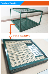 Metal Wire <strong>Dump</strong> <strong>Bin</strong> Supermarket Cleaning Tools <strong>Display</strong> Stand <strong>Broom</strong> <strong>Mop</strong> <strong>Display</strong> <strong>Rack</strong> - Product Image 3