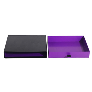Custom Handmade Recyclable Big Slide Drawer Gift <b>Box</b> for Cosmetics and Skincare with Custom Design - Product Image 3