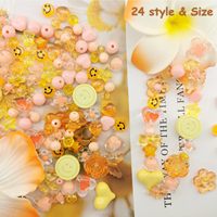 540 perles acryliques de couleurs pastel mélangées, formes variées, breloques intercalaires pour bracelets, colliers, fabrication de bijoux DIY et artisanat
