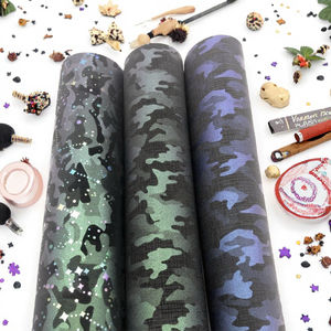 कार के लिए कैमलौफ्लेज स्टार डोंटेड चिंतनशील पु चमड़े के शिल्प सहायक उपकरण - Product Image 5