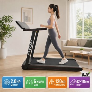EU 2.0HP Silent Motor Home Foldable CE Certified Shock Absorbing <b>Walking</b> <b>Machine</b> 120kg Capacity Factory Direct - Product Image 3