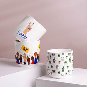 Pots de fleurs en labradorite pour jardin, plantes, fleurs, dessin animé, vente en gros, bon marché, vente en gros - Product Image 6