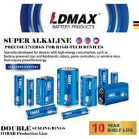 LDMAX KC CE Certifié Jetable 1.5V Primaire LR6 AA Alcaline Pile Sèche Anti-Fuite pour Lampe de Poche Jouets Télécommande
