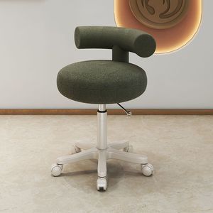 Sgabello per Trucco in Velluto di Agnello al Prezzo Più Basso, Sedia Girevole con Alzata Regolabile per <span class=keywords><strong>Casa</strong></span> e Nail Art - Product Image 2