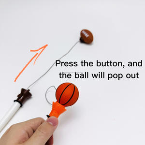 H-TONE मजेदार psports बॉल तनाव राहत लोगो पेन प्लास्टिक फुटबॉल वॉलीबॉल प्रचार पेन फुटबॉल वॉलीबॉल प्रचार पेन - Product Image 2
