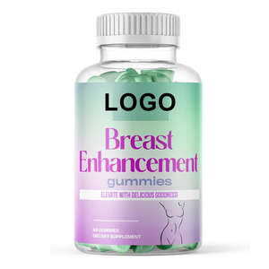 Suplementos OEM para Mujeres, Gomitas para Reafirmar y Aumentar el Busto, Naturales a Base de Hierbas, 100% Puras, Certificadas por GMP, 60 Unidades - Product Image 1