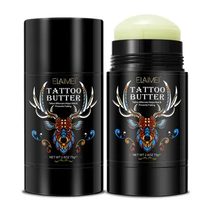 OEM Private Label Aftercare Healing Ointment Butter Tattoo Balm Stick Tattoo Aftercare Cream Tattoo Butter For Color Enhancement
