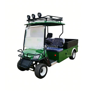 Golf Utility Cart Factory Manufacturer 2 Passengers Utility Vehicle <b>for</b> Sale With Price Cargo <b>Box</b> Electric Golf Carts - Product Image 2