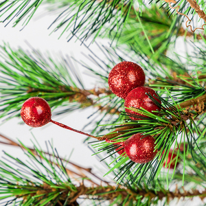 Co-Arts Décorations de porte d'entrée de 3 pieds Arbre de Noël à aiguilles moelleuses avec pot - Product Image 4