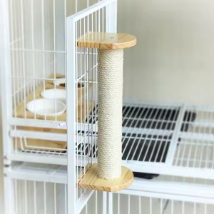 Venta al por mayor gato rascador árbol montado en la <span class=keywords><strong>pared</strong></span> gato Sisal estante juguetes gato escalada rascador - Product Image 5