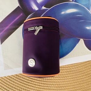 PU Bucket <b>Bag</b> Baby Skin <b>Cosmetic</b> <b>Bags</b> Soft <b>Large</b> <b>Capacity</b> Makeup <b>Bags</b> for Women Men <b>Travel</b> Outdoor Beach - Product Image 6