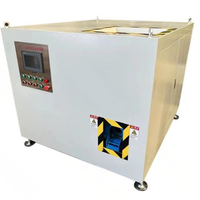 Presse à briquettes automatique pour copeaux de métal pour les industries du recyclage, composants PLC et moteur