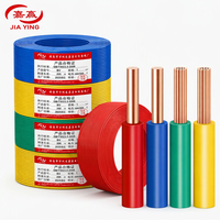 Kabel Daya Tembaga Fleksibel Berinti Tunggal 4mm BVR Berisolasi PVC untuk Sistem Pendingin Udara