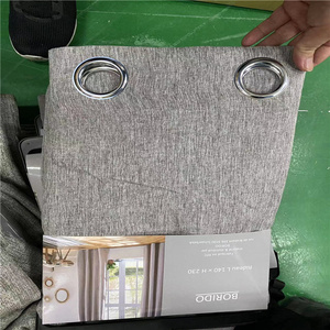 ที่มีคุณภาพสูงขายส่งผ้าม่านทึบสต็อกผ้าพร้อมทำ - Product Image 3