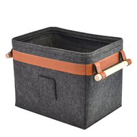 Panier à linge en feutre personnalisé, organisateur de vêtements pour enfants, panier à linge pour jouets, seau à linge