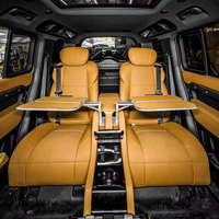 Kit de mise à niveau 4 places pour sièges de voiture Defender 110 AlphaRD Luxury Modified Aero, en cuir PU imperméable, confortables et inclinables, avec chauffage, pour berline et fourgonnette