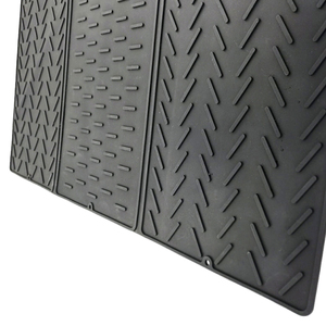 Silicone Drain <b>Mat</b> Non Slip Waterproof Heat Resistant With Hanging Holes For <b>Kitchen</b> Bar Counter Tableware And Drinkware <b>Drying</b> - Product Image 5