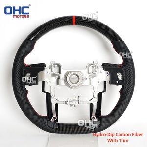 Volante de Fibra de Carbono Real para <span class=keywords><strong>Toyota</strong></span> <span class=keywords><strong>Tundra</strong></span> 2022-2026/Tacoma 2024-2026/Sequoia <span class=keywords><strong>2023</strong></span>-2026 con Bisel Decorativo (Envío desde Almacén en EE. UU.) - Product Image 5