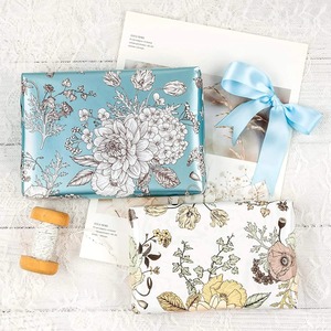 Floral Pattern Eco-Friendly PE Coated Waterproof Art <b>Paper</b> <b>Roll</b> Double-Sided Offset Printing 100GSM Gift <b>Wrap</b> Packaging - Product Image 4