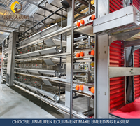 Système de cages automatiques pour volailles de type H, galvanisé à chaud, antirouille, pour fermes avicoles - Disponible à la vente immédiate