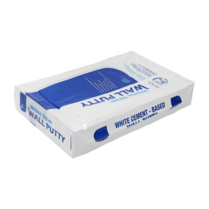 Nhà Máy Giá 25kg rỗng tường Putty thạch cao vữa ciment Túi quảng cáo Sao vuông dưới nhiều lớp <span class=keywords><strong>PP</strong></span> dệt van Bao - Product Image 2