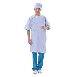 医用印刷医院制服医生手术服可重复使用的病人礼服