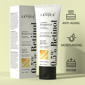 Crème hydratante anti-âge au rétinol, label privé OEM, naturelle, enrichie en <span class=keywords><strong>vitamine</strong></span> <span class=keywords><strong>A</strong></span>, pour atténuer les ridules et les rides, pour une peau plus lisse, plus ferme et plus jeune - Product Image 3