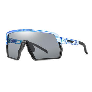 Lunettes de soleil pour hommes de randonnée en plein air, photochromiques, coupe-vent, en polycarbonate, protection UV, vente en gros - Product Image 1