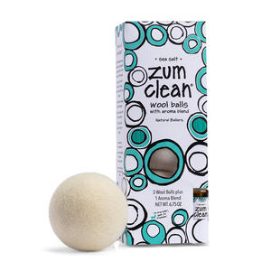 Lot de 6 balles de séchage en laine Taixiang écologiques avec sac en coton, plus de 100 couleurs, vente en gros - Product Image 2