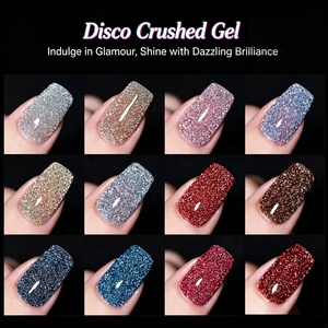 Esmalte de Uñas en Gel Disco Diamonds en Oferta, con Purpurina de Diamantes Triturados de Primera Calidad, Esmalte de Uñas en Gel UV No Tóxico, para Manicura DIY - Product Image 2
