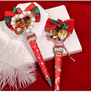 <span class=keywords><strong>Stylo</strong></span> à bille perlé DIY fait main avec perles aléatoires et peintes à la main, fournitures de perlage, boîte surprise mignonne, vente en gros - Product Image 6