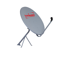 Antenne TV extérieure de 90cm avec antenne parabolique à bord rond Livraison rapide