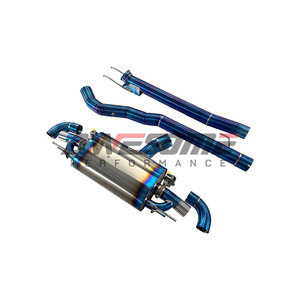 Impressionante Scarico Catback in Titanio con Valvetronic per <span class=keywords><strong>Mercedes</strong></span> W177 A45S <span class=keywords><strong>C118</strong></span> CLA45S GLA45S 2.0T, Silenziatore con Valvola e Controllo Remoto - Product Image 6