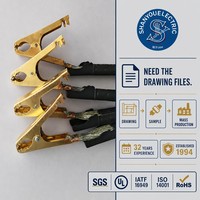 Fil de terre électronique tressé en cuivre étamé PTFE/Nylon pour appareils électroménagers, ordinateurs, motos, machines, indice de protection IP66