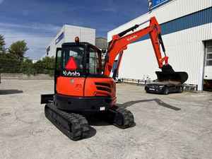 Mini-excavatrice U55-5 de 5 tonnes en stock – Excavatrices sur chenilles avec boîte de vitesses et composants de roulement de pointe - Product Image 4