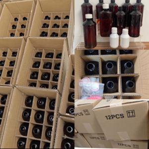 16oz 473ml Wockhardt Hitech folletos multicapa arco ámbar redondo cuadrado PET botellas selladas para su Ptoteciton con tapa CRC - Product Image 6