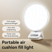 Lampe d'appoint rechargeable portable mini pour selfie, idéale pour téléphone, tablette et ordinateur portable