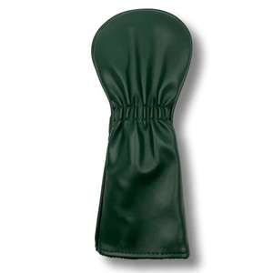 Housse <span class=keywords><strong>de</strong></span> tête <span class=keywords><strong>de</strong></span> club <span class=keywords><strong>de</strong></span> golf vert foncé pour driver, fairway, hybride, en cuir premium, ensemble <span class=keywords><strong>de</strong></span> housses <span class=keywords><strong>de</strong></span> tête <span class=keywords><strong>de</strong></span> golf personnalisées OEM - Product Image 2