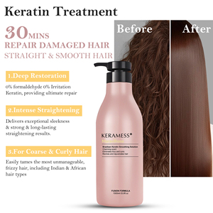 Pengobatan gabungan Keratin ionik, sistem pelurus rambut 3 dalam 1 teknologi terkini perawatan Keratin - Product Image 2