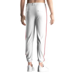 Pantalon de baseball blanc 5XL pour équipe, sublimation en gros, modèle Southland - Product Image 6