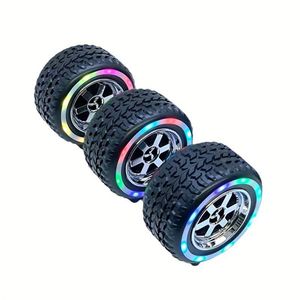 Hot Selling Wheel Shape Trending Products BT3.0 Speaker Rgb <b>Lights</b> Car Wheel <b>Wireless</b> Portable Speaker With Mic for Gift - Product Image 2