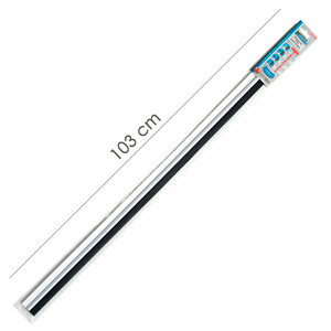 Guarnizione per porta in PVC bianco con gomma, 1 metro - Product Image 2