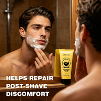 Baume Apaisant Après-Rasage pour Hommes, Soin Naturel Apaisant Contre les Irritations Post-Rasage, Vente en Gros, Marque Privée, Usine OEM