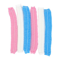 Filets à cheveux jetables non tissés pour la restauration, protège-chefs anti-poussière, 100 pièces/sac pour chefs et ouvriers
