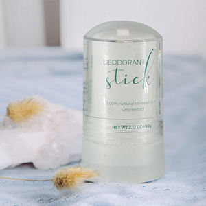 Déo Stick Déodorant Transparent Anti-Transpirant Cristal Longue Durée Sans Aluminium Potassium Alun Minéral Végétalien Marque Privée - Product Image 1