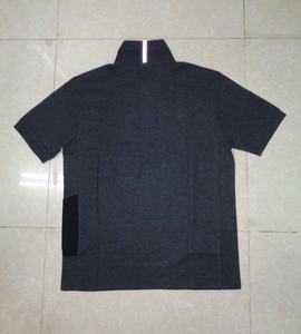 HOMBRE para camisa 100% ropa de punto de algodón teñido ecológico antiarrugas secado rápido antipilling transpirable sólido manga corta - Product Image 2