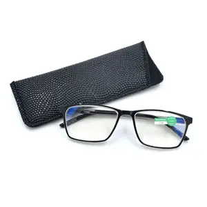 OEM benutzer definierte multifokale Gleit sicht gläser Brille Computer gläser Blaulicht Brille Frauen Männer Multi Focal Lesebrille