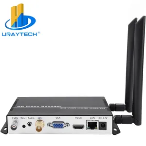 URay H.265 H.264 SDI HDMI वीजीए CVBS वीडियो स्ट्रीमिंग वाईफ़ाई डिकोडर NDI SRT HD आईपी कैमरा डिकोडर
